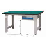 重型工作臺(tái)帶單抽(40mm復(fù)合臺(tái)面)，E-XTG2175+XB10-1TG(G)